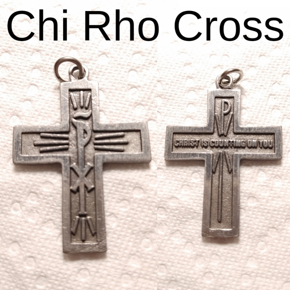 Source Unknown | Accessories | Chi Rho Cross Pendant Christian | Poshmark
